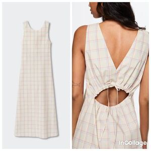 Mango Vent cotton dress